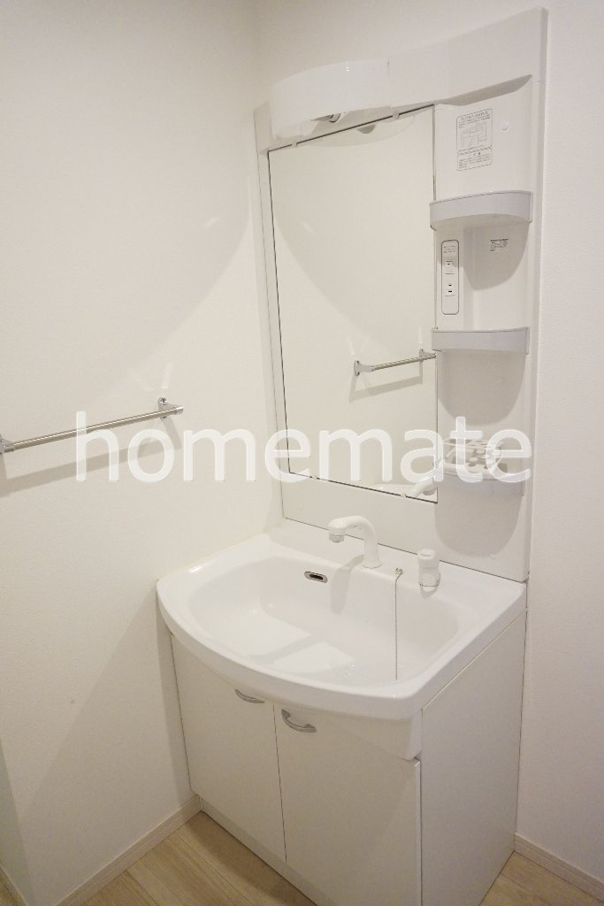 熊本市中央区新屋敷２丁目の賃貸マンションの独立洗面台