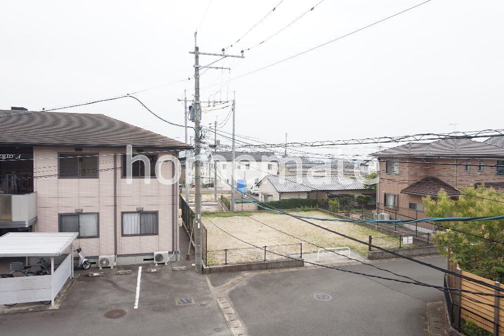 熊本市東区山ノ神２丁目のアパートの展望