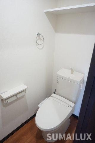 熊本市東区戸島西６丁目の賃貸マンションのトイレ