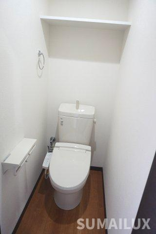 熊本市東区戸島西６丁目のアパートのトイレ