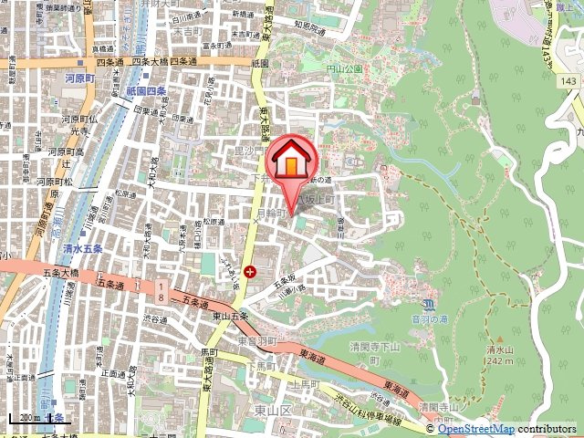 リリアーレ清水の地図
