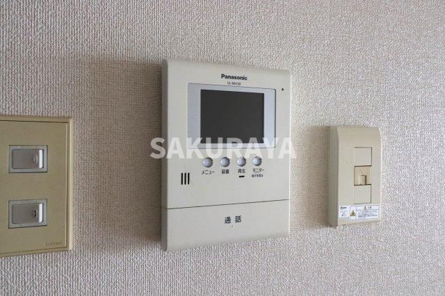 グランビュー砂原後のセキュリティ|2022年撮影。現況と異なる場合がございます。