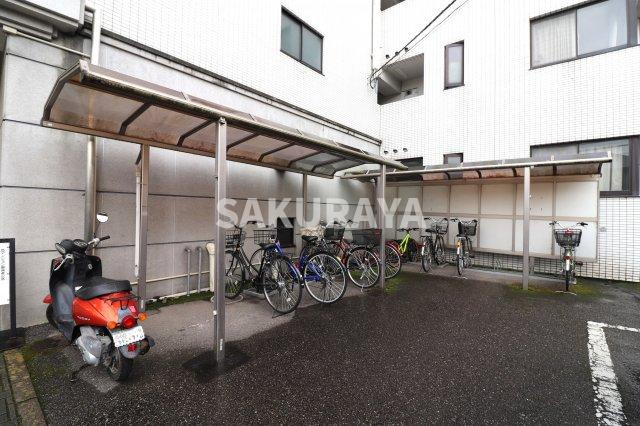 グランビュー砂原後のその他共用部分|駐輪場