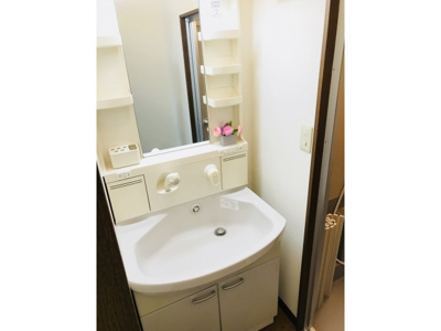 【洗面所】 | I.T浅生BLD | 広い洗面スペース