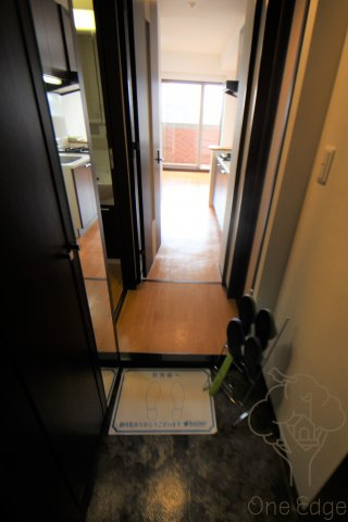 プレジオ福島の玄関