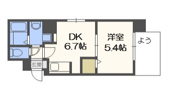 【間取り】 | プレアデス難波東