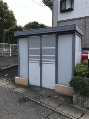 【その他共用部分】 | クレール宇田川 | 敷地内のごみ置き場