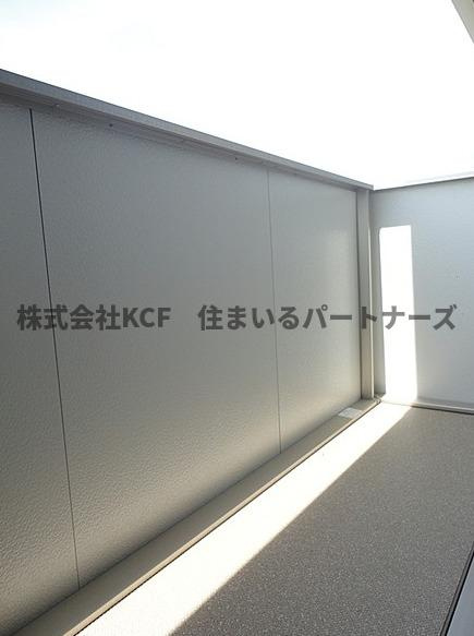 フェアプラッツA棟のバルコニー|広々としたバルコニーです