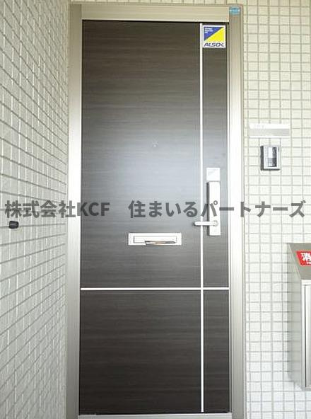 フェアプラッツA棟の玄関|落ち着いた玄関です