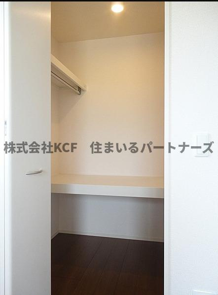 フェアプラッツA棟の収納|大きなスペースがあり、収納には困りません