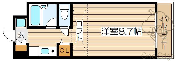TGC No.10北梅田の間取り