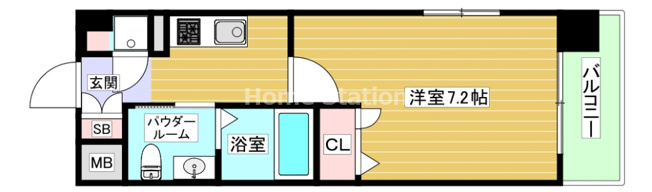【間取り】 | エスリード弁天町パークプレイス