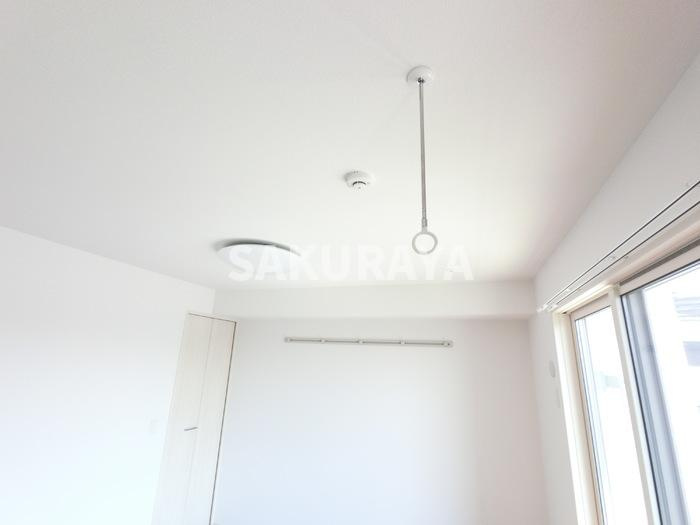 アクセル イーストの設備|室内物干し付きで雨の日の洗濯もラクラク！