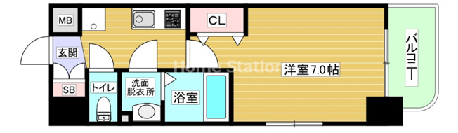 【間取り】 | ラグゼ此花