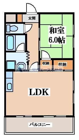 【間取り】 | サンハイツ高井田
