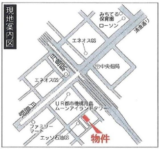 【地図】 | エルム月島