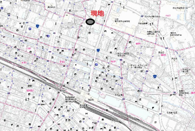 【地図】 | 筑波1丁目売地