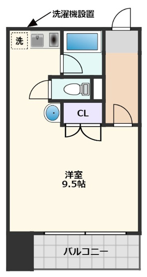 【間取り】 | Ｈ’ｓ　ｆｌａｔｓ　イータフラッツ