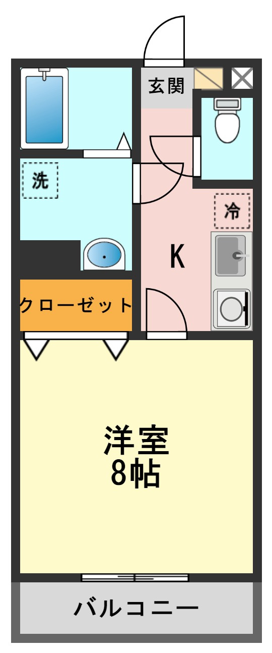 北小岩テラスの間取り