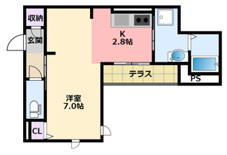 【間取り】 | アモーレ松香園