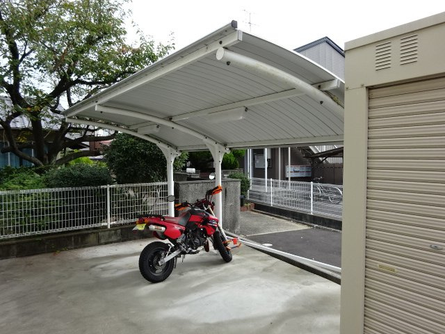 倉敷市安江のアパートのその他共用部分|自転車置き場