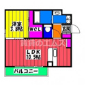【間取り】 | Ｄ－ｒｏｏｍ博多駅南の間取り