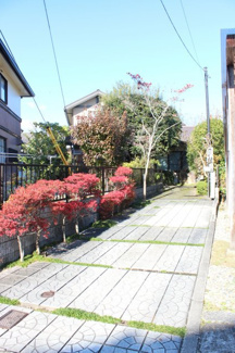 【外観】 | 専用通路から見た外観