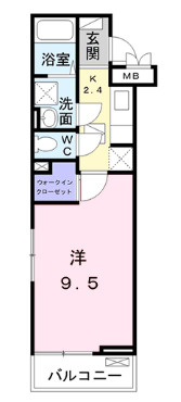 シリウス柏の間取り
