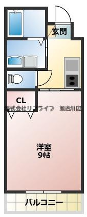 アンドローズの間取り