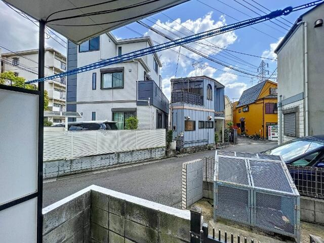 T’sフラット柴又のバルコニー
