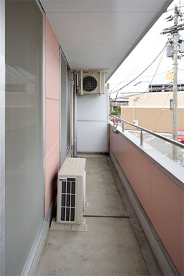 【バルコニー】 | メゾンエルヴェ | メゾンエルヴェ 2LDK