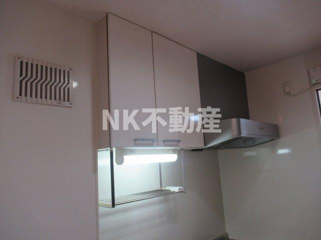【キッチン】 | エクレール上小阪（河内小阪賃貸） | キッチンの収納です
