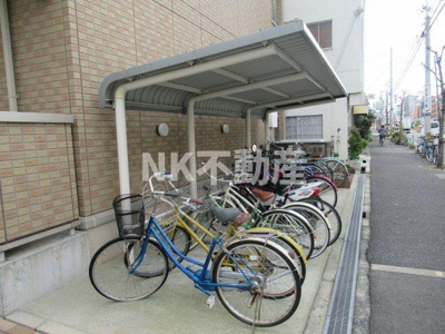 【その他共用部分】 | エクレール上小阪（河内小阪賃貸） | 駐輪場です