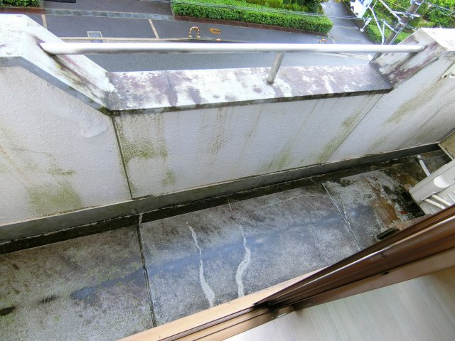 グリーンヒルハイツのバルコニー