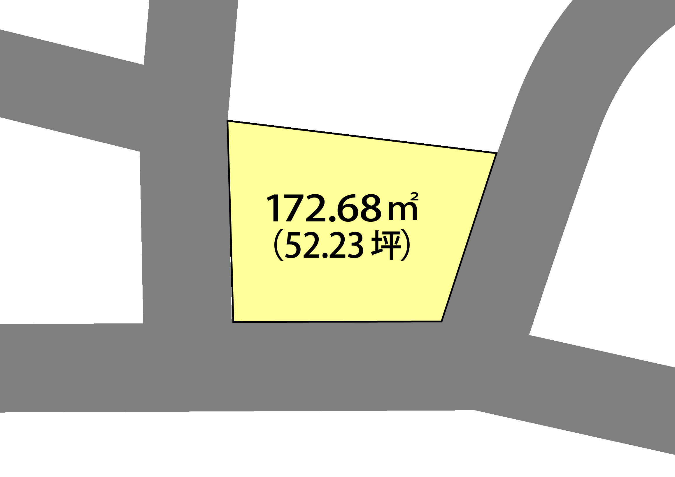 海南市山崎町1丁目・土地・56569の区画図