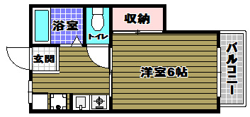 アミティハイムの間取り