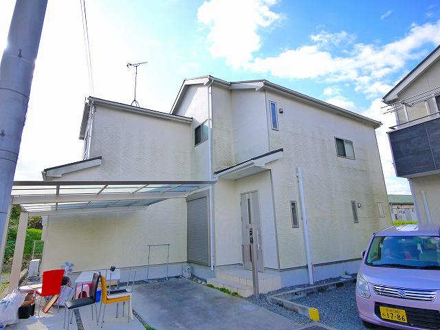 石上町一戸建の外観|外はこのようになっています