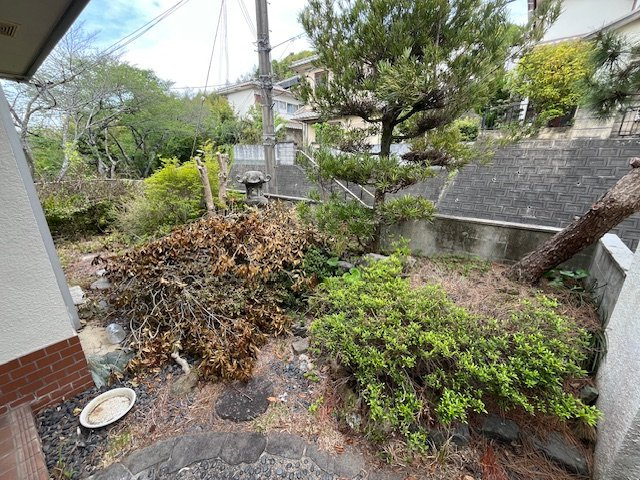 嬉貸家の庭