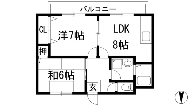 【間取り】 | 横田ハイツ