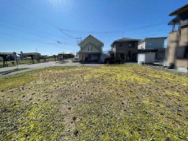 高島市安曇川町五番領91坪土地の展望|本物件から南側展望