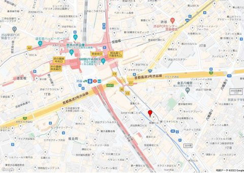 アクシーズ７号館ビルの地図