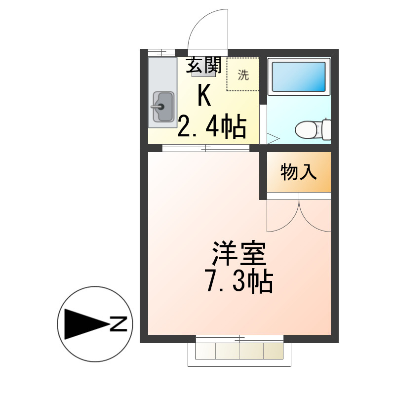 ドミトリープリンスの間取り
