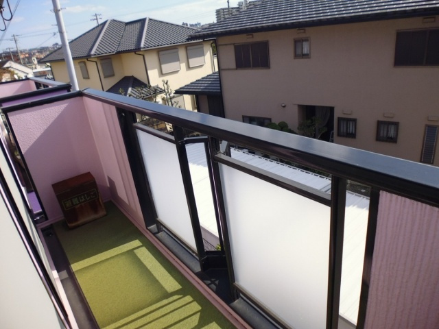 サングレース北別府のバルコニー