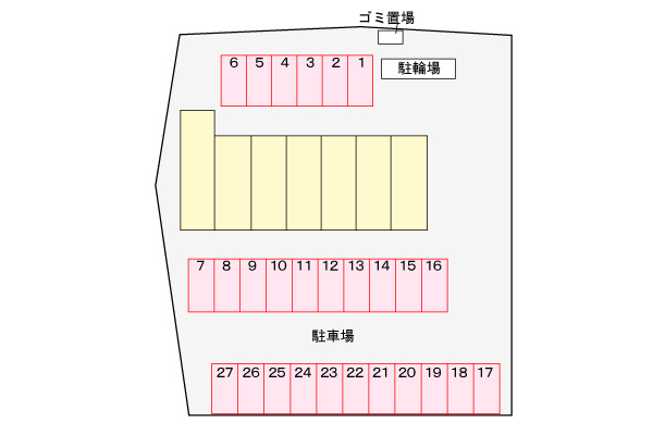 ヒル・プレッソの区画図