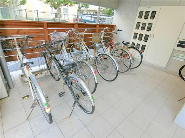 エムフラットのその他共用部分|駐輪場