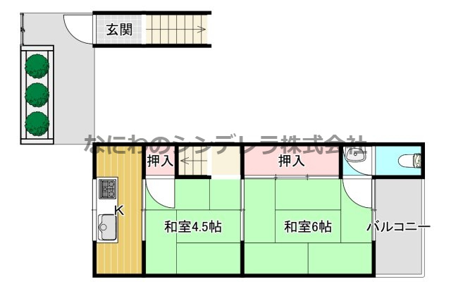【間取り】 | メゾネットみさき