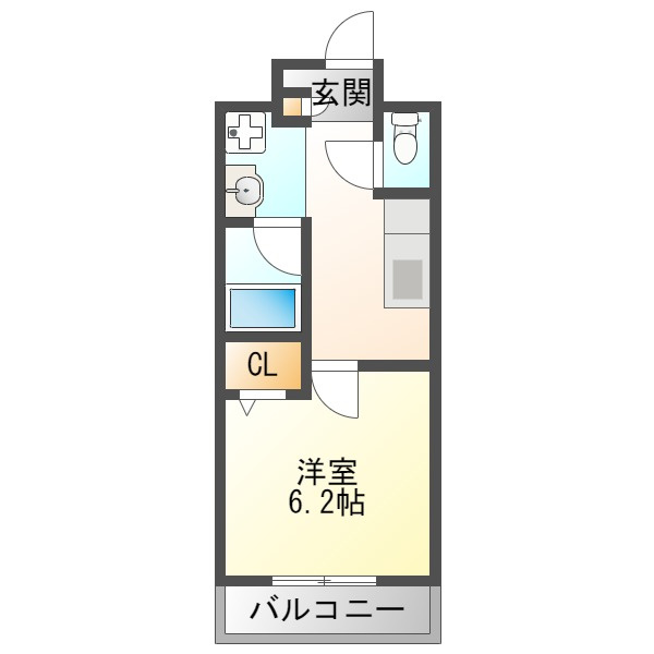 フォレストプラザⅠの間取り