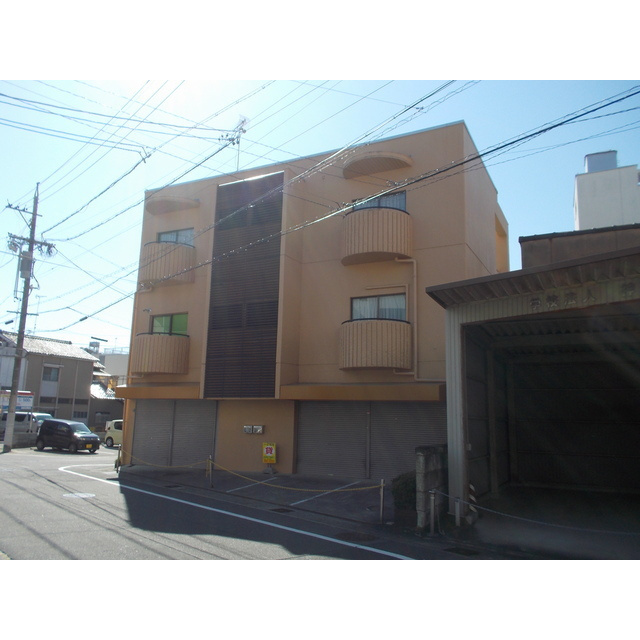 岐阜市川端町の店舗事務所の外観