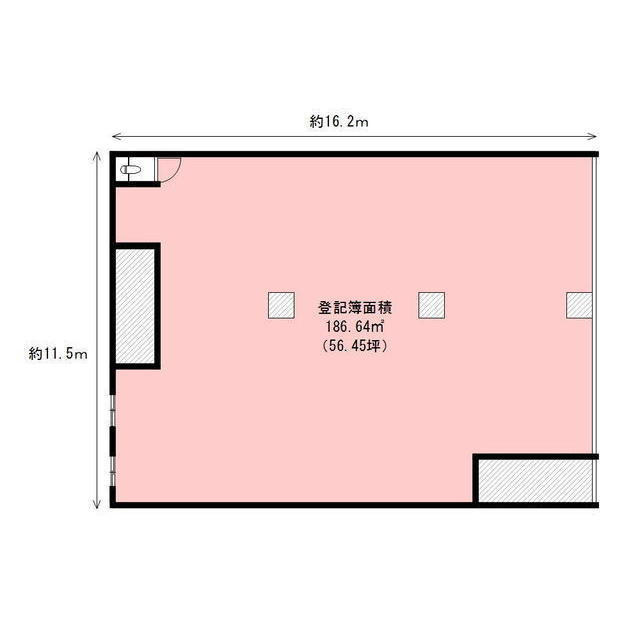真砂町5丁目店舗の間取り