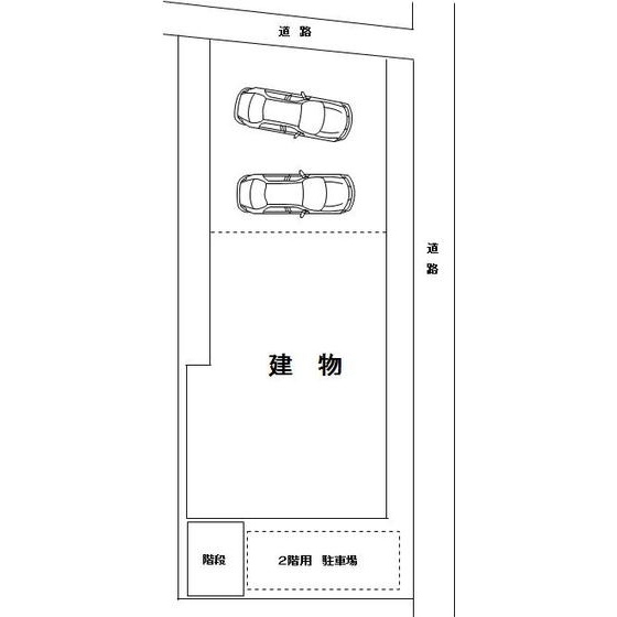 各務原市蘇原青雲町３丁目の事務所の外観